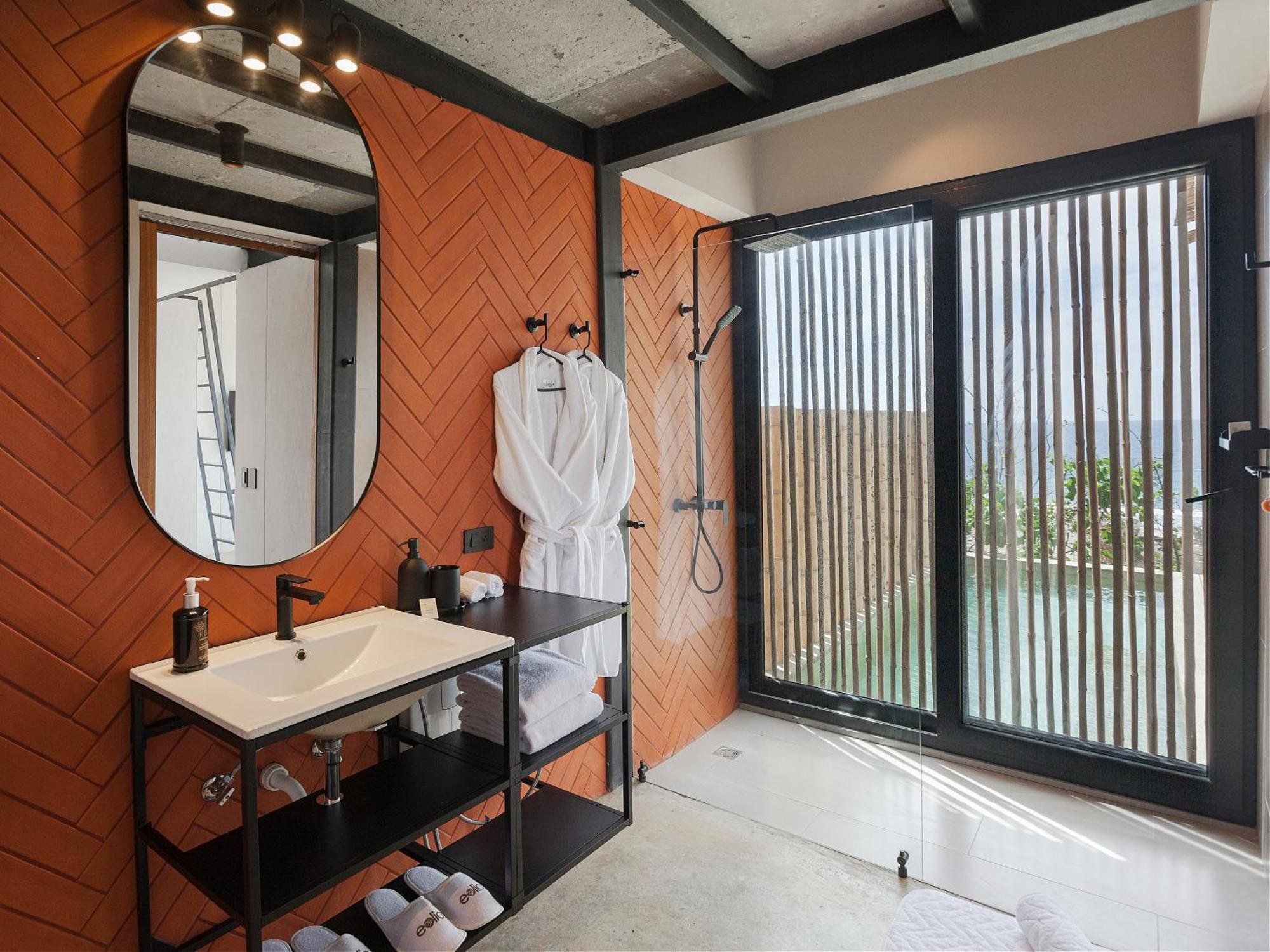 Eolia Sustainable Design Hotel Manta Kültér fotó